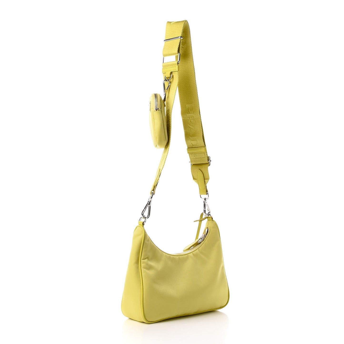 Nylon Saffiano Re-Edition 2005 Shoulder Bag Ananas