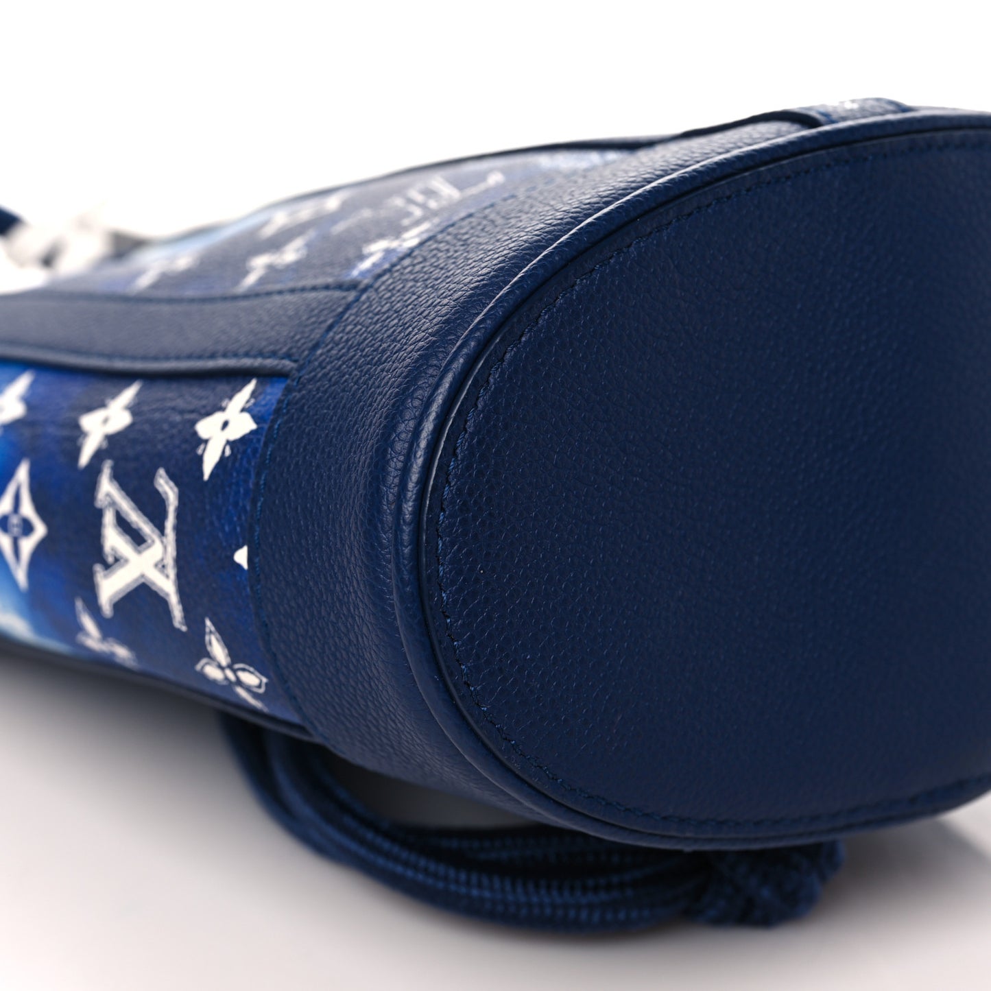 Cowhide Monogram Bandana Randonnee PM Blue