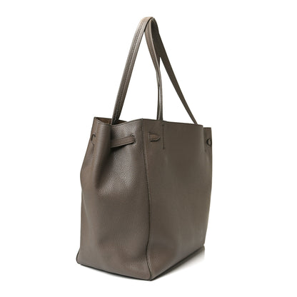 Celine Soft Grained Calfskin Small Belt Cabas Phantom Taupe 3 of 24
