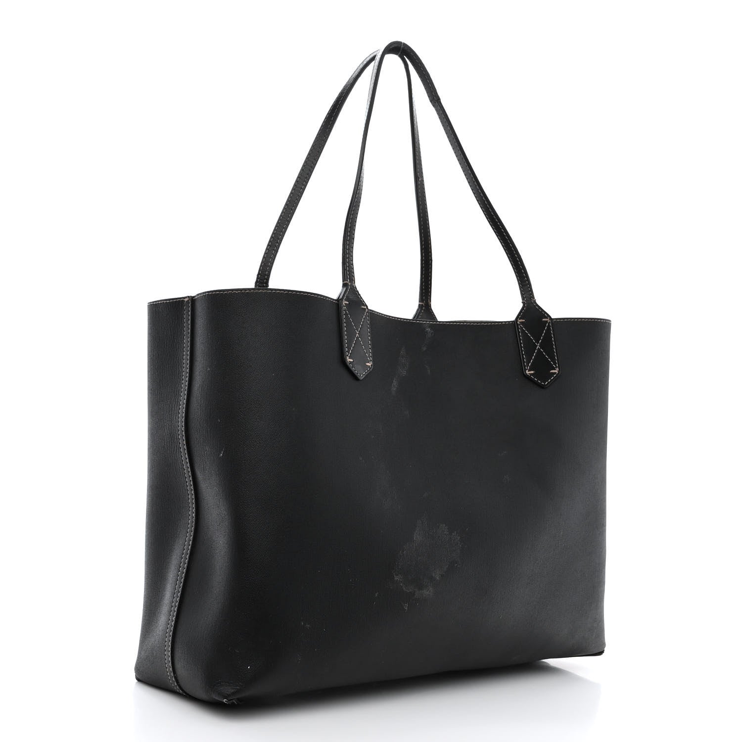 Gucci Calfskin GG Supreme Monogram Medium Reversible Tote Black 17 of 22