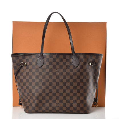 Louis Vuitton Damier Ebene Neo Neverfull MM Rose Ballerine 14 of 14