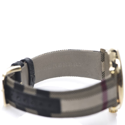 Burberry Stainless Steel Calfskin 40mm Quartz Watch Beige BU10001 6 of 7