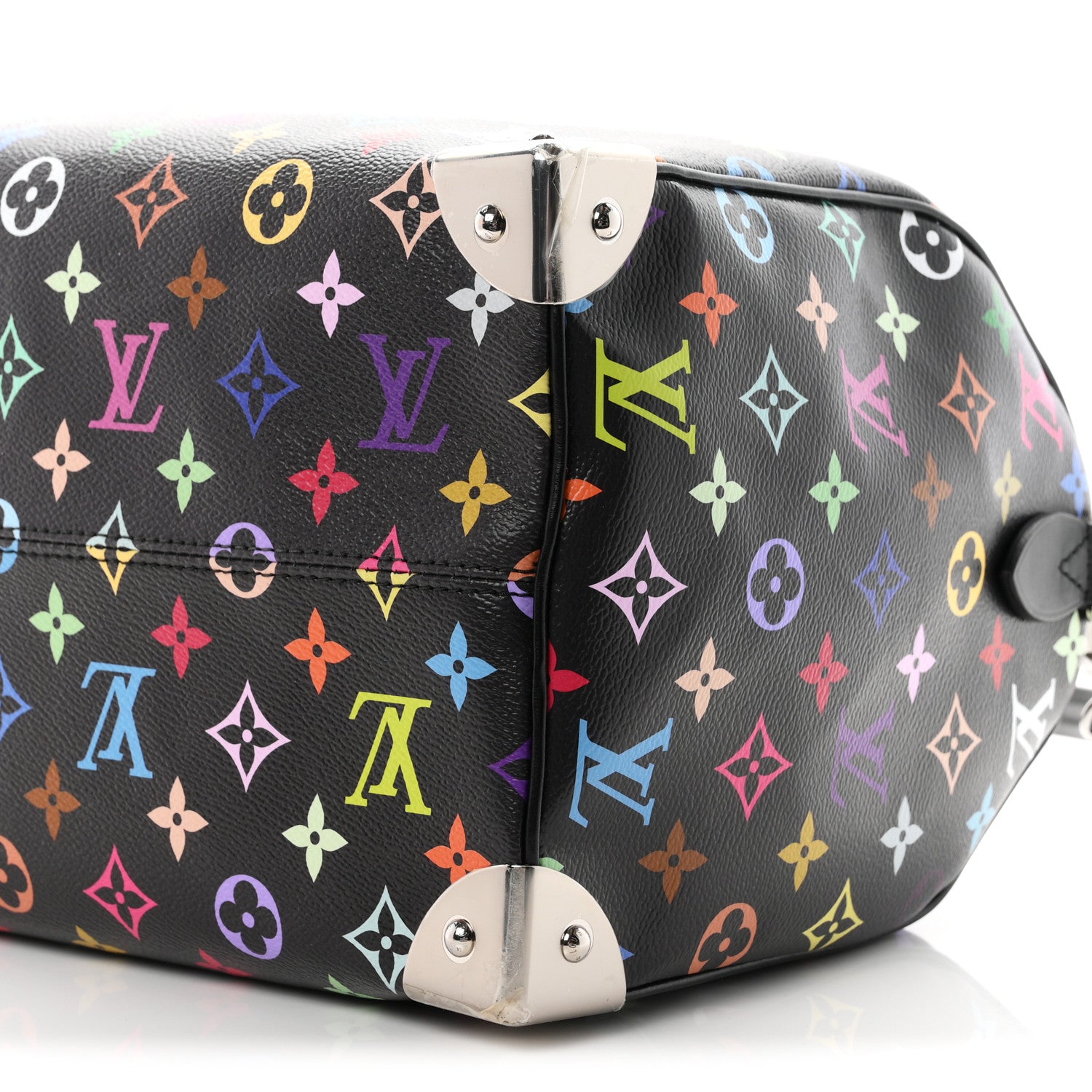 Louis Vuitton LV X TM Monogram Multicolor Speedy Soft 30 Black 9 of 9