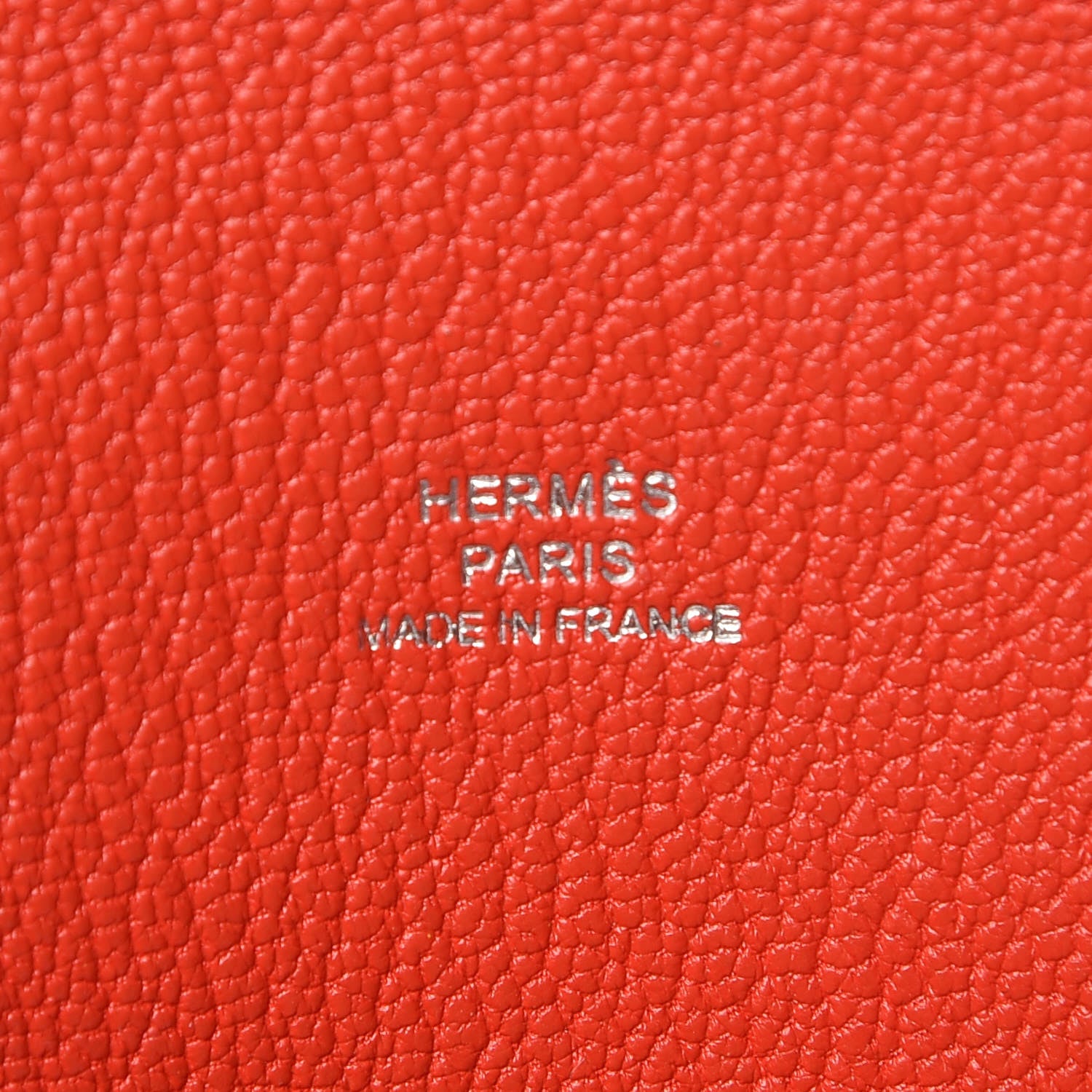 Hermes Chévre Mysore Envelope Trio Wallet Rouge Tomate Orange Lime 15 of 17