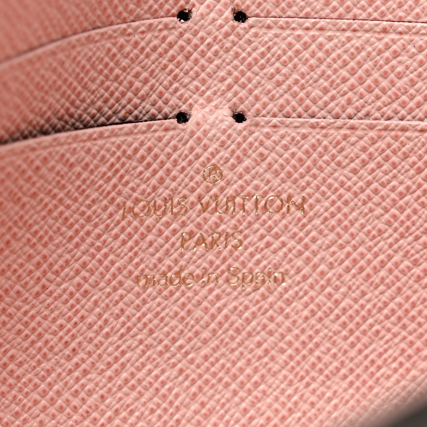 Monogram Jeanne Wallet Rose Ballerine