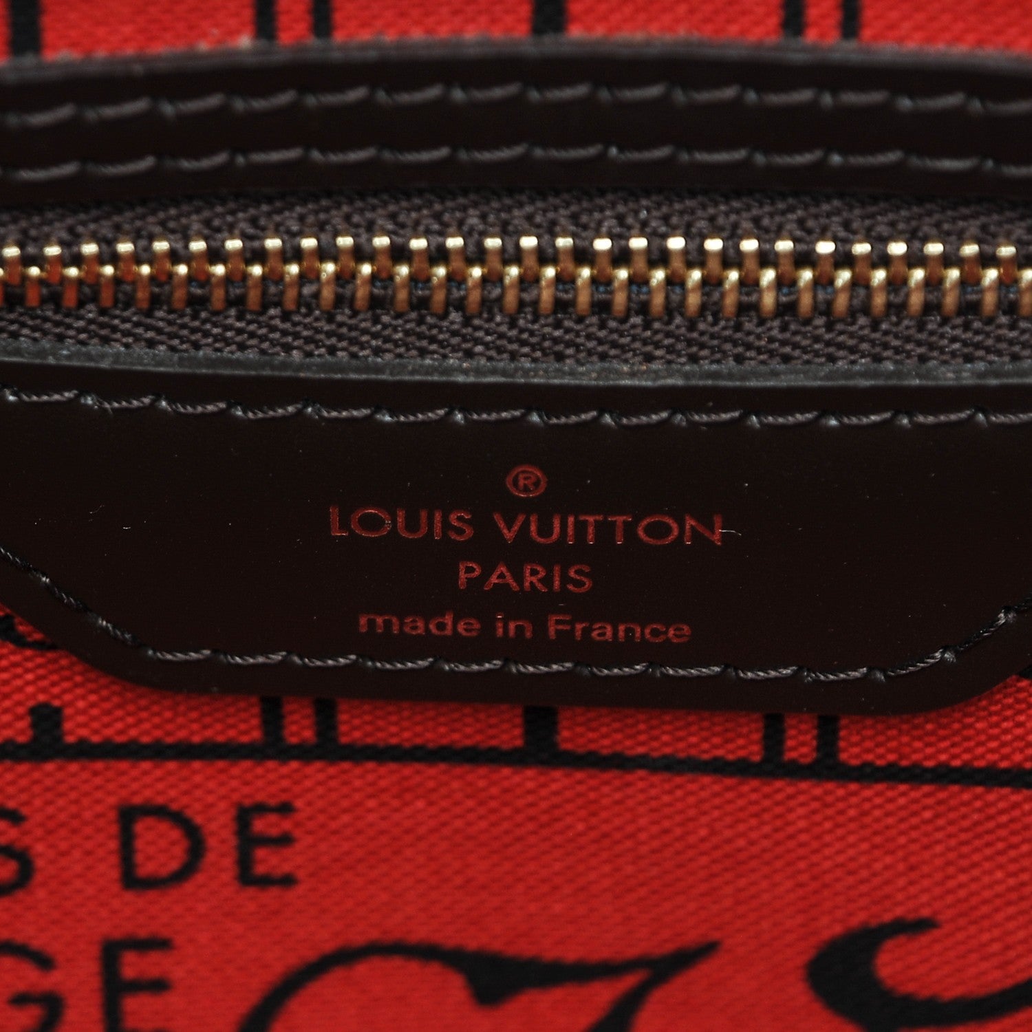 Louis Vuitton Damier Ebene Neverfull PM 6 of 6