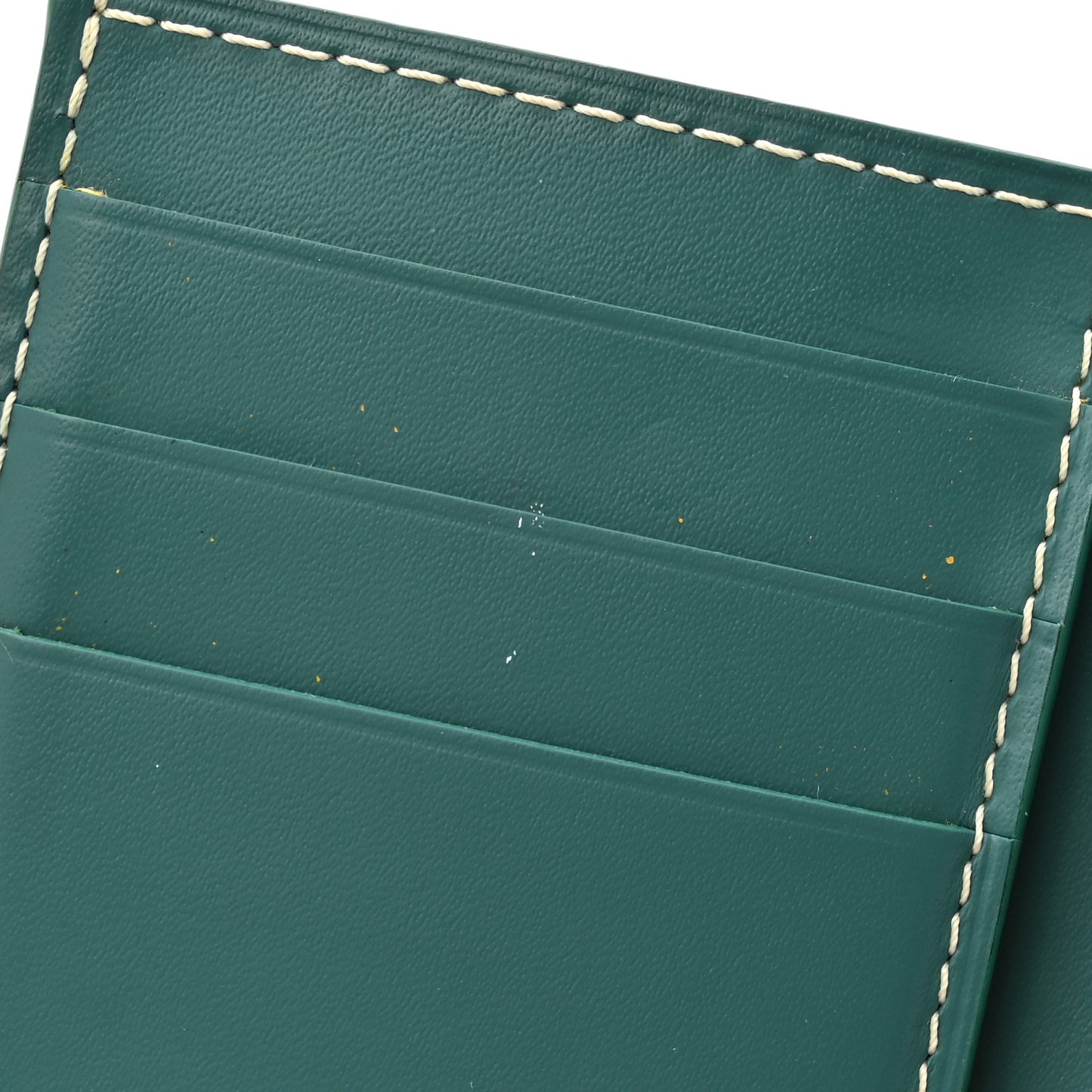 Goyardine Saint Pierre Card Holder Green