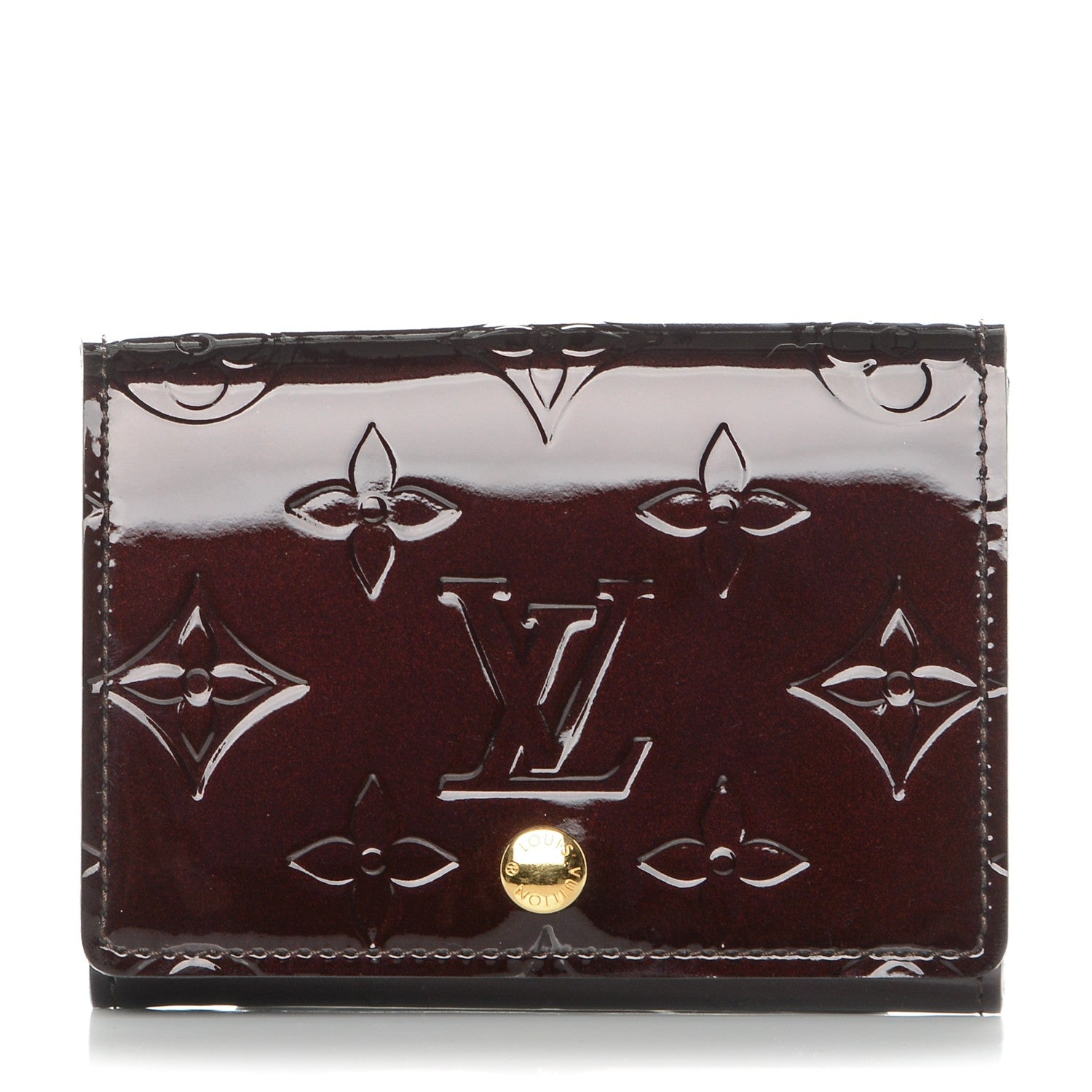 Louis Vuitton Vernis Business Card Holder Amarante 1 of 6