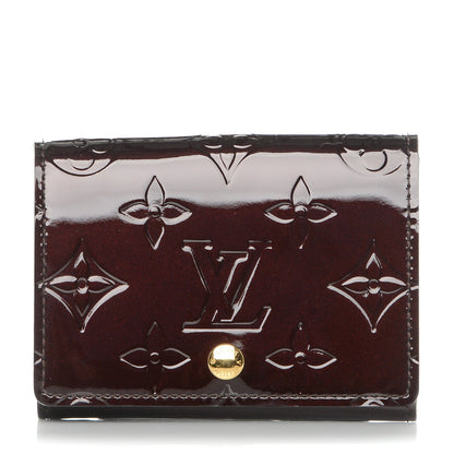 Louis Vuitton Vernis Business Card Holder Amarante 1 of 6