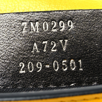 Fendi Nappa FF 1974 Embossed Mini Expandable Flap Bag Mimosa 7 of 10
