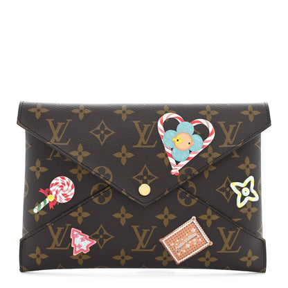 Louis Vuitton Monogram 2024 Christmas Animation Large Kirigami Pochette 1 of 6