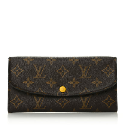 Louis Vuitton Monogram Emilie Wallet Mimosa 1 of 7