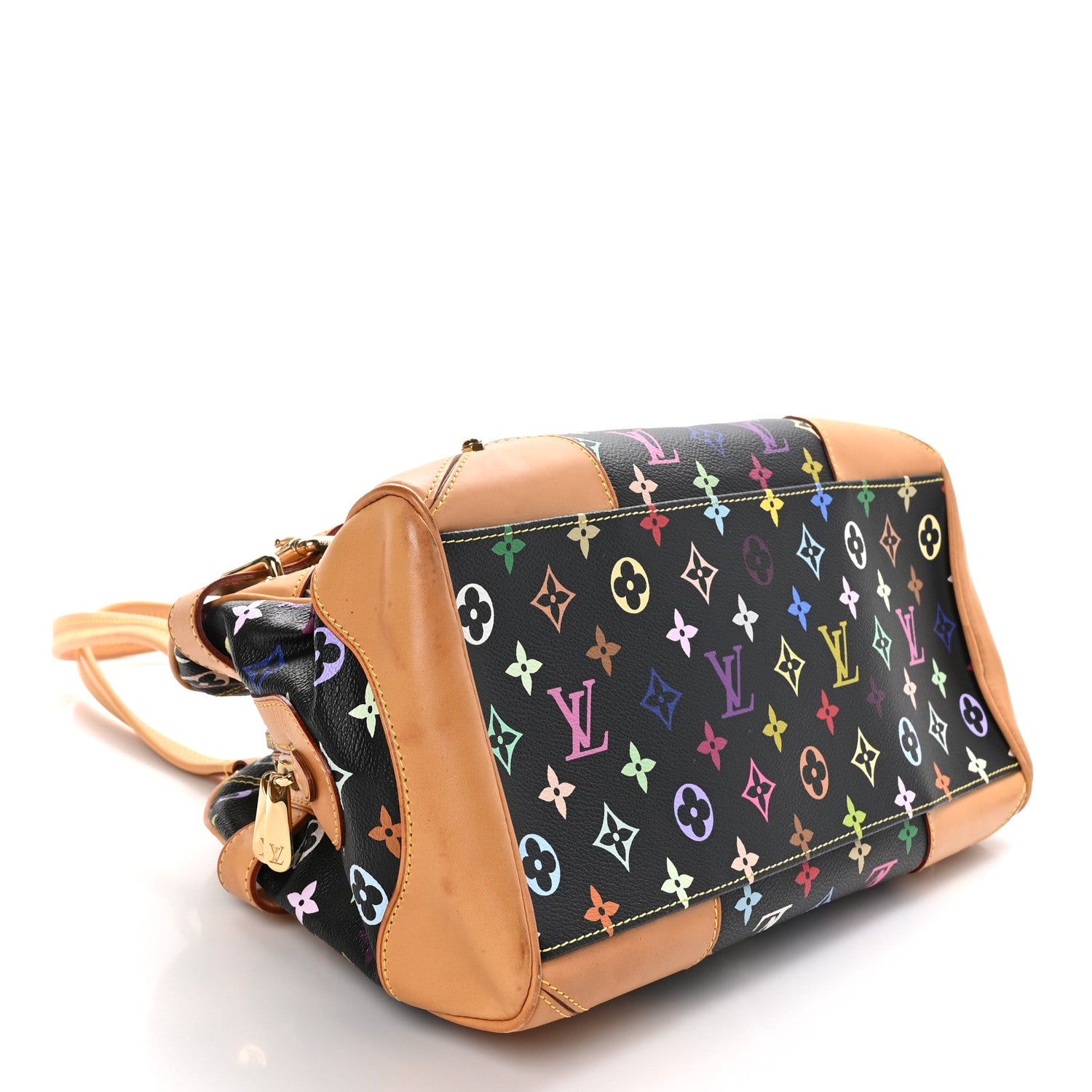 Louis Vuitton LOUIS VUITTON Monogram Multicolor Claudia Black 4 of 13