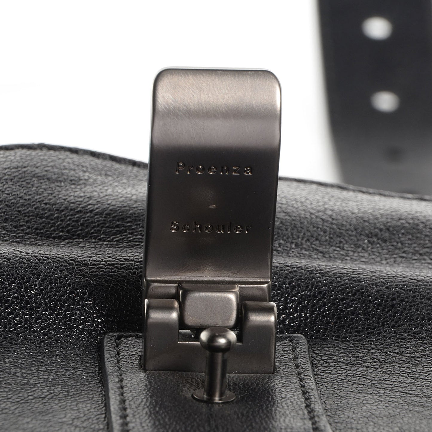 Lambskin PS1 Medium Satchel Black