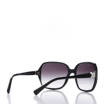 Chanel Square CC Sunglasses 5284 Black 4 of 8