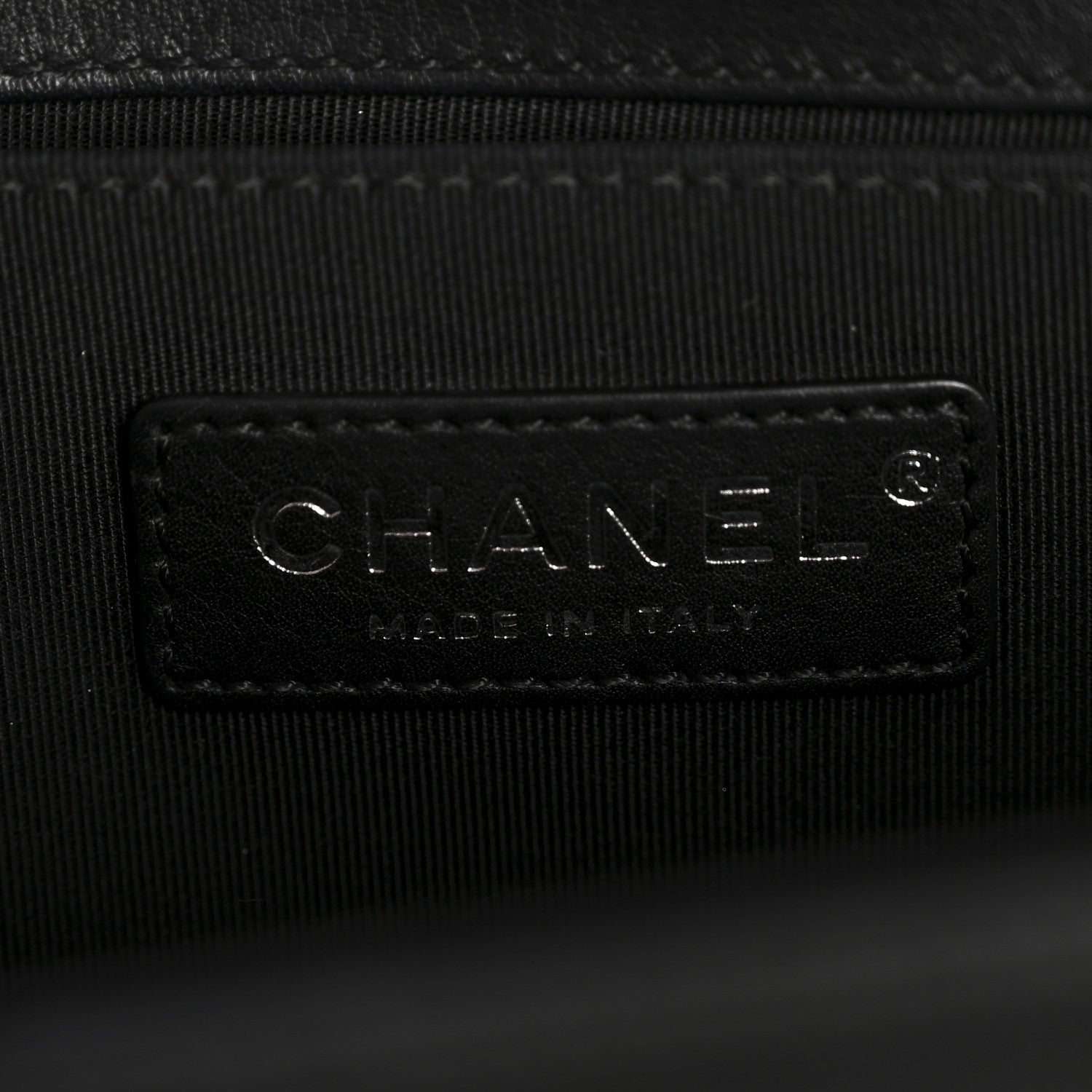 Chanel Calfskin Quilted Medium Boy Flap Black 6 of 14