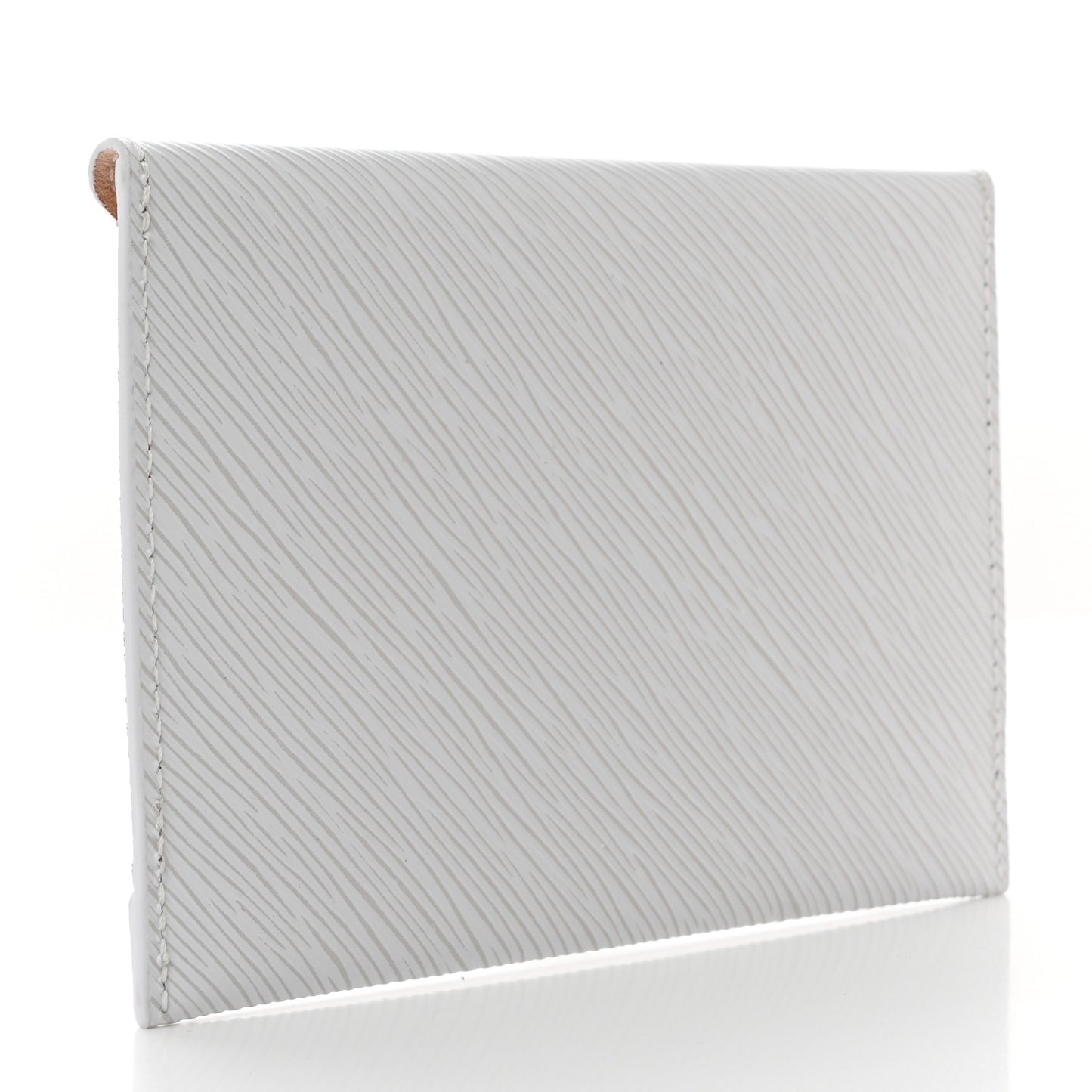 Epi Envelope Pouch White Rouge Indigo