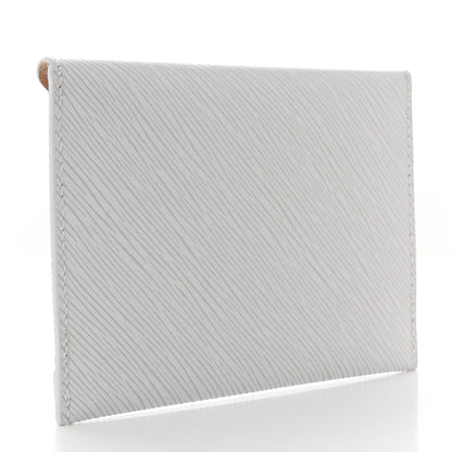Louis Vuitton Epi Envelope Pouch White Rouge Indigo 3 of 6