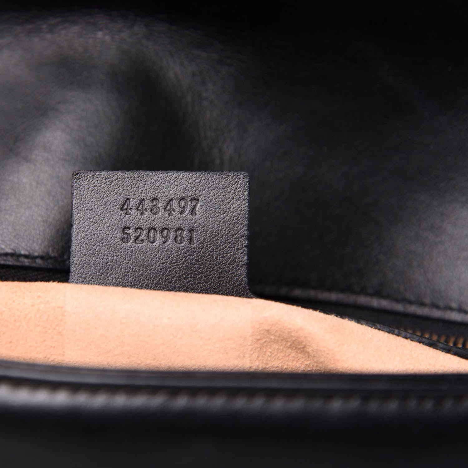 Gucci Calfskin Matelasse Small GG Marmont Shoulder Bag Black 7 of 13