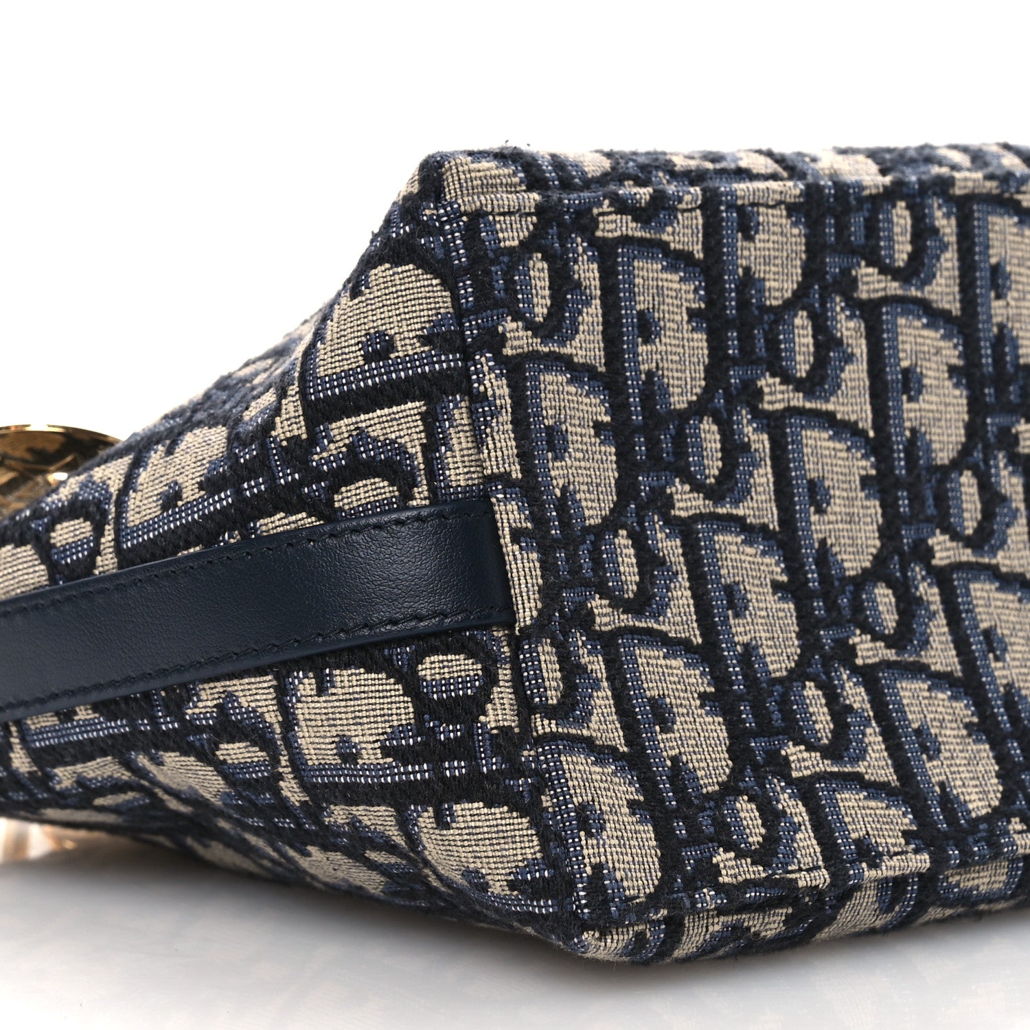 Christian Dior Oblique DiorStar Hobo Bag Blue 9 of 10