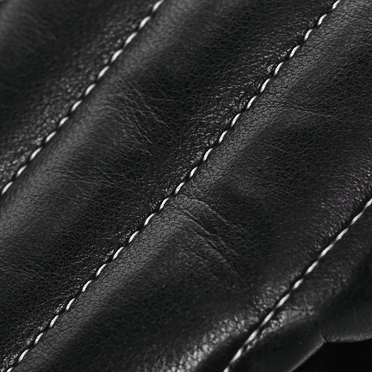 Lambskin Vertical Quilted Mademoiselle Clutch Black