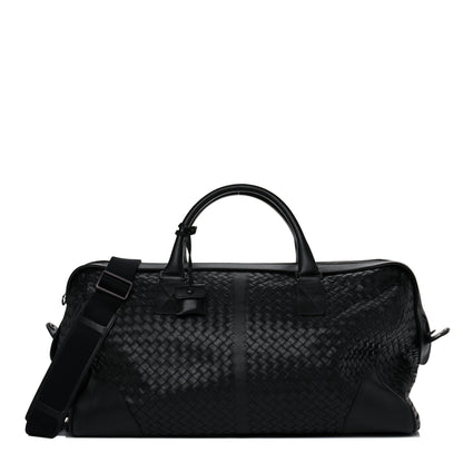 Bottega Veneta Nappa Intrecciato VN Large Duffel Black 1 of 15