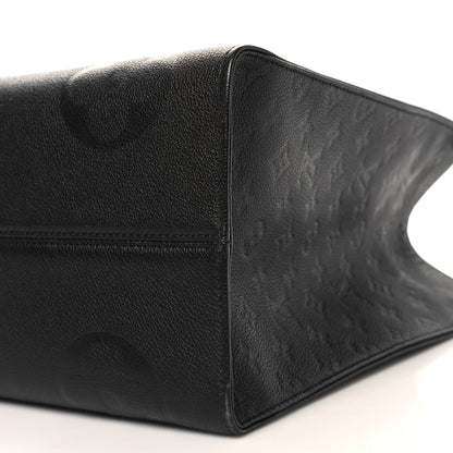 Louis Vuitton Empreinte Monogram Giant Onthego GM Black 9 of 11