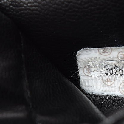 Chanel Caviar Vanity Cosmetic Case Black 8 of 13