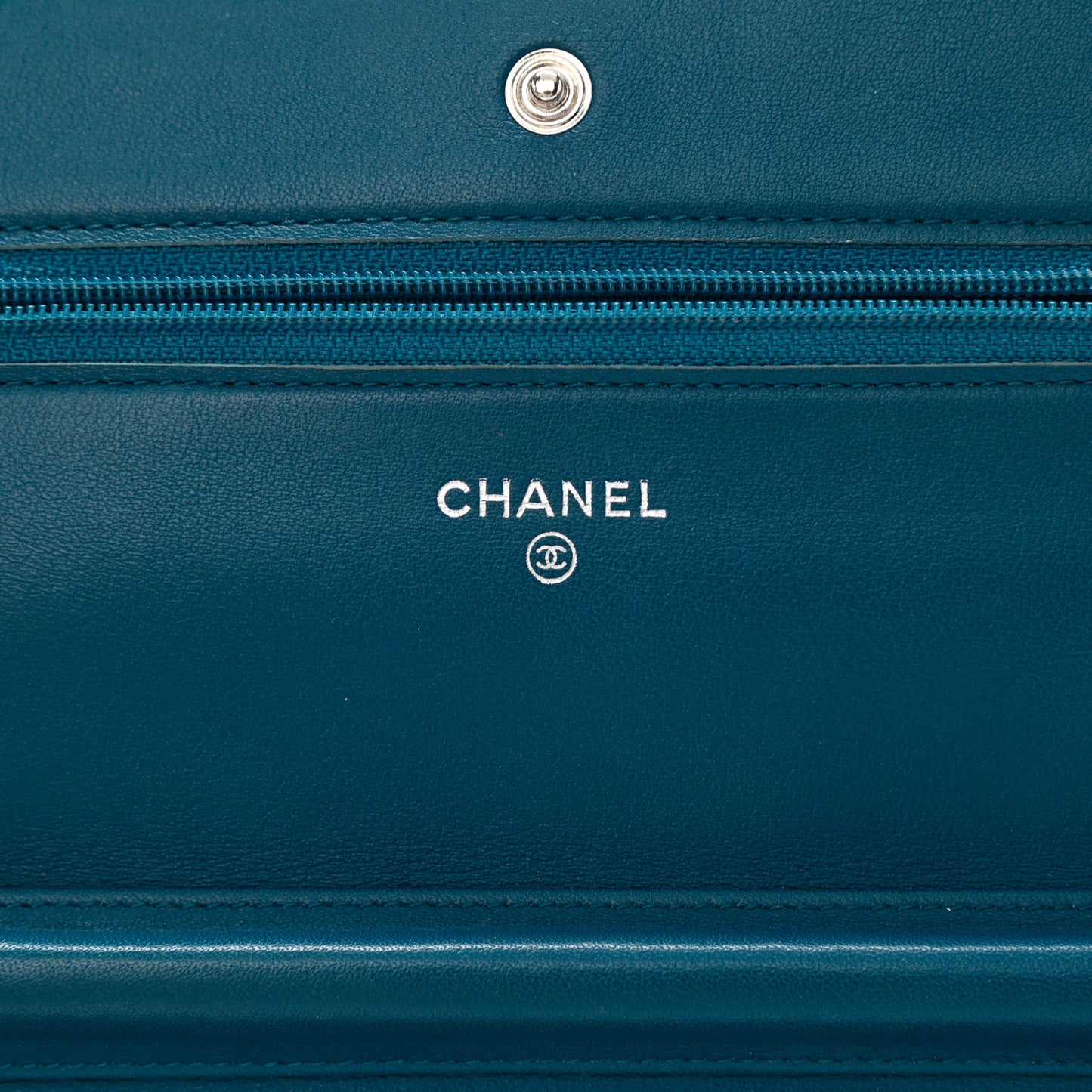Patent CC Logo Wallet On Chain WOC Blue