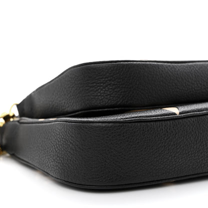 Louis Vuitton Empreinte Monogram Giant Multi Pochette Accessories Black Beige 9 of 11