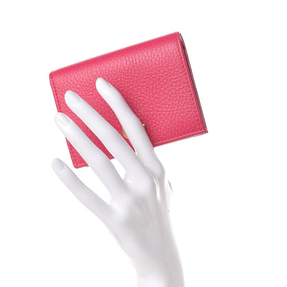 Gucci Dollar Calfskin GG Marmont Card Case Box Pink 2 of 8