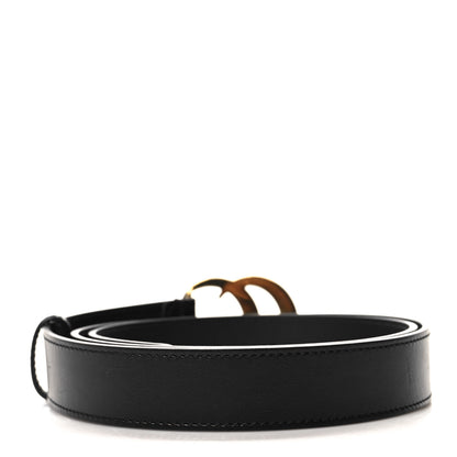 Gucci Calfskin Double G 30mm Belt 95 38 Black 2 of 5