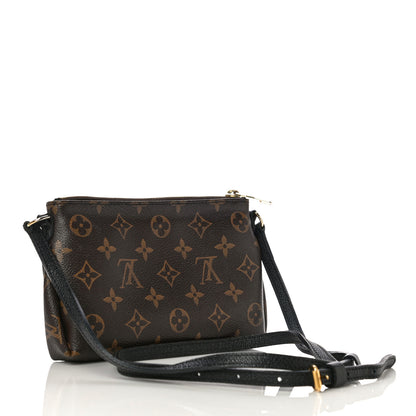Louis Vuitton Monogram Pallas Crossbody Black 3 of 10