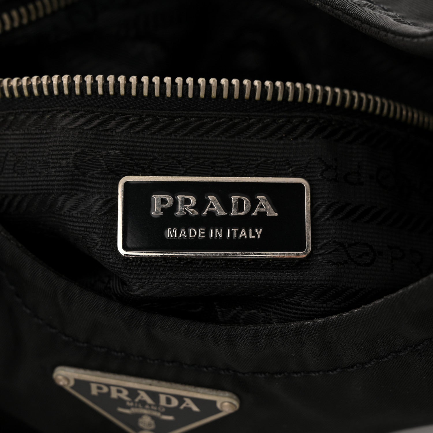 Prada Tessuto Nylon Tote Black 6 of 12