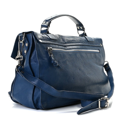 Proenza Schouler Lambskin Medium PS1 Satchel Navy 2 of 11