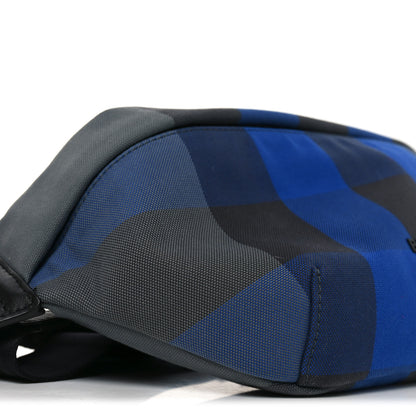 Burberry House Check Sonny Bum Bag  Oceanic Blue 8 of 9