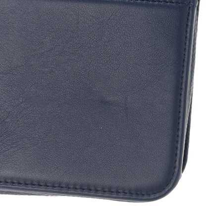 Chanel Caviar Quilted Boy Wallet On Chain WOC Navy 13 of 13