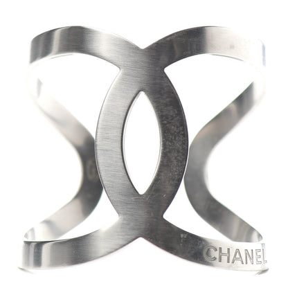 Chanel Metal CC Cuff Silver 1 of 4