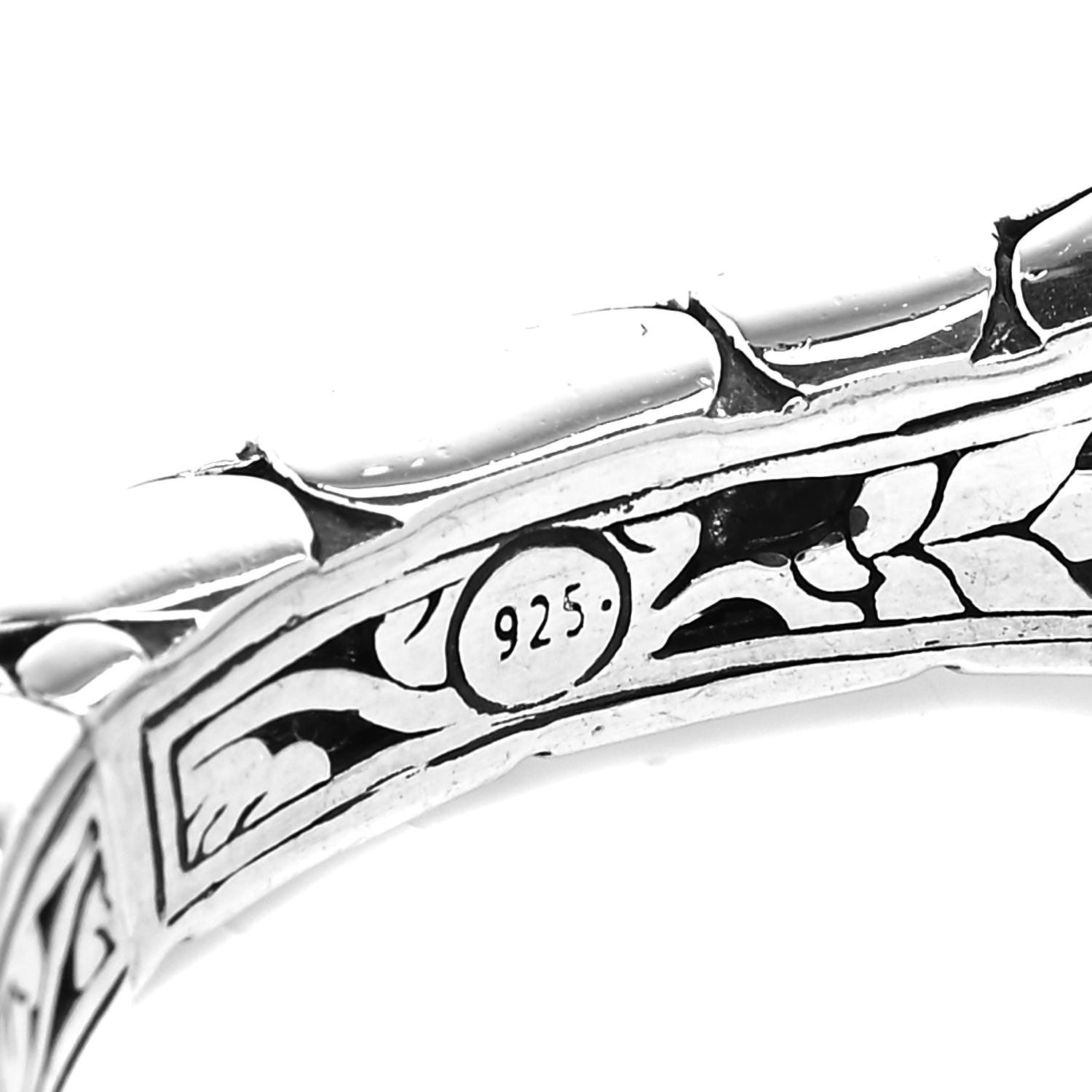 John Hardy Sterling Silver Blue Topaz Kali Cuff Bracelet 8 of 8