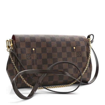 Louis Vuitton Damier Ebene Favorite MM 3 of 10