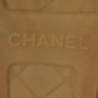 Chanel Lambskin CC Espadrilles 35 Beige Black 8 of 9