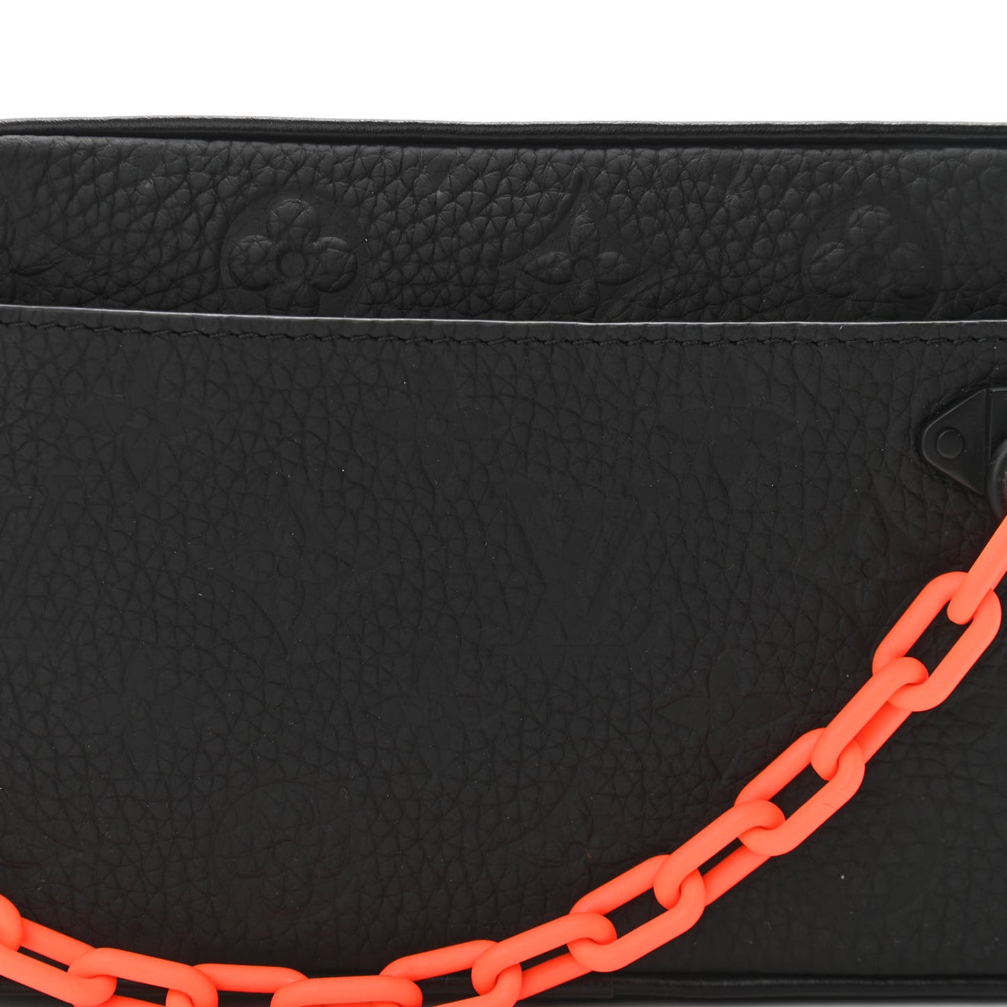 Taurillon Monogram Uniformes Solar Ray Soft Pochette Volga Belt Bag Black