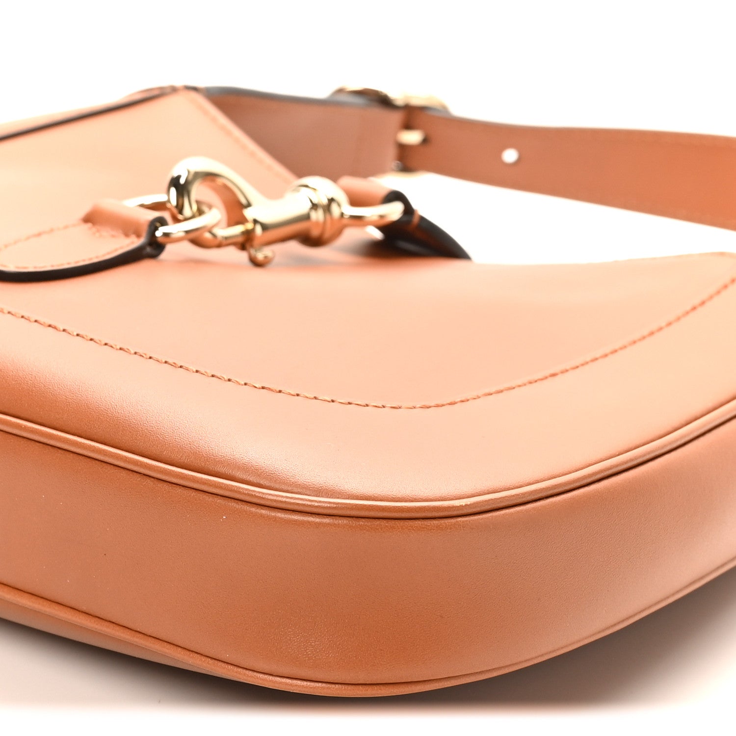 Gucci Tritone Calfskin Small Jackie 1961 Hobo Harness Brown 10 of 10