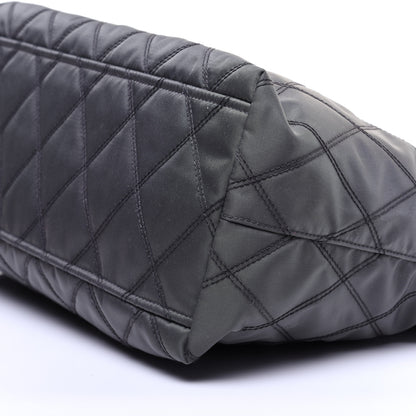 Prada Nylon Tessuto Impuntu Quilted Shopper Tote Ardesia 6 of 11