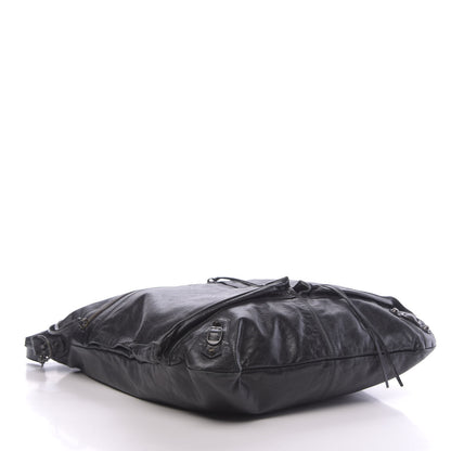 Balenciaga Agneau Classic Hardware Square Tote Black 4 of 10