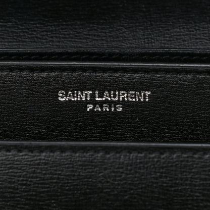 Saint Laurent Calfskin Medium Monogram Sunset Black 7 of 11