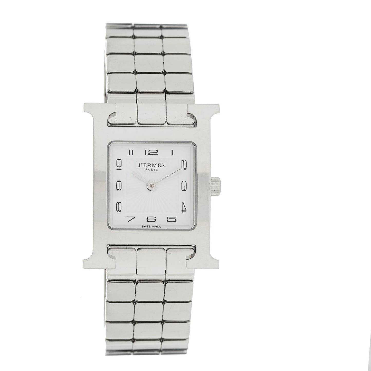 Stainless Steel 21mm Heure H Hour Quartz Watch
