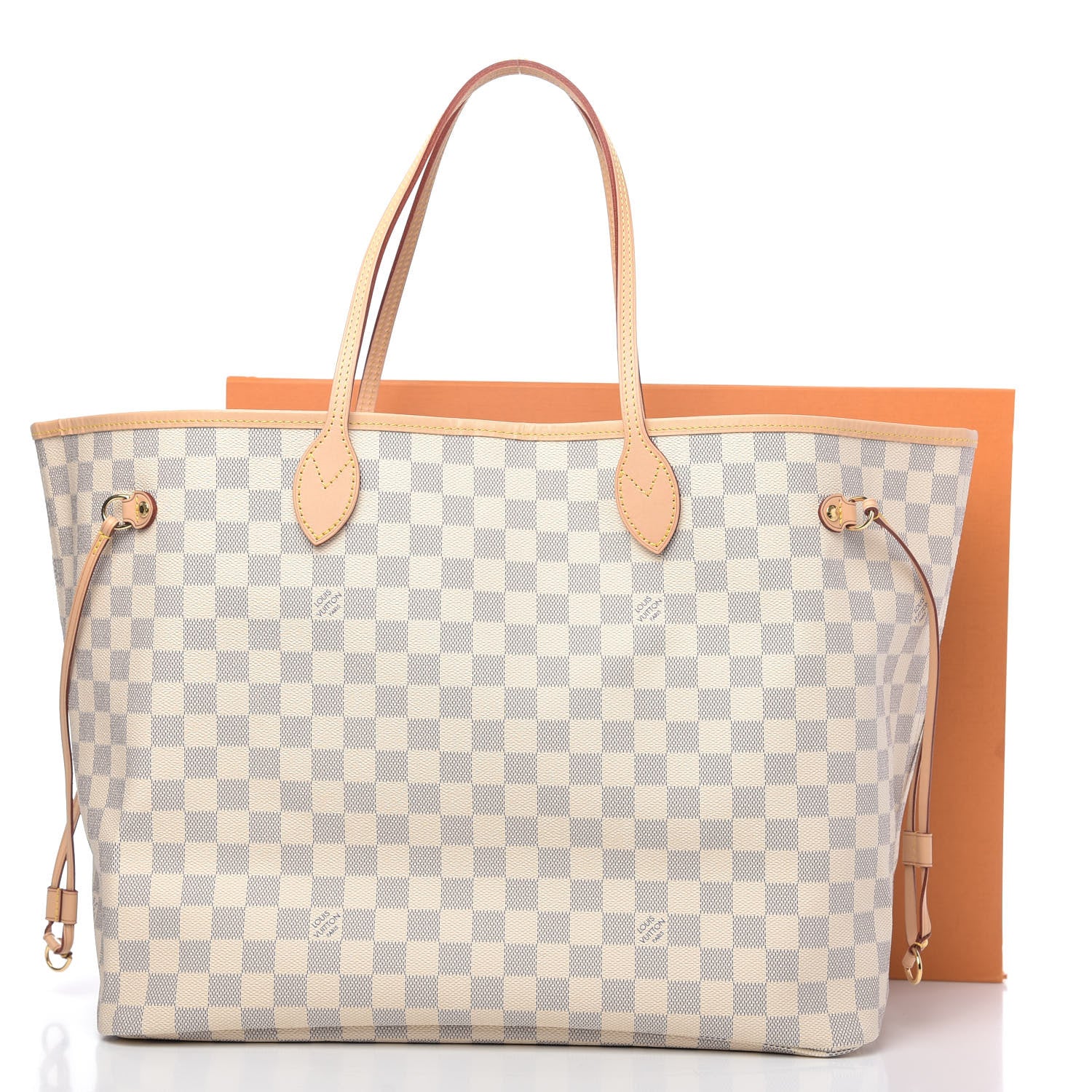 Louis Vuitton Damier Azur Neo Neverfull GM Rose Ballerine 10 of 10