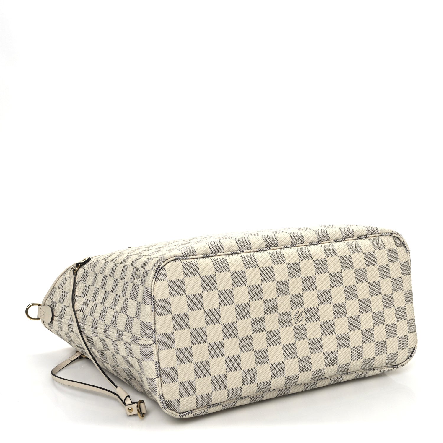 Louis Vuitton Damier Azur Braided Neverfull MM Pink 5 of 12