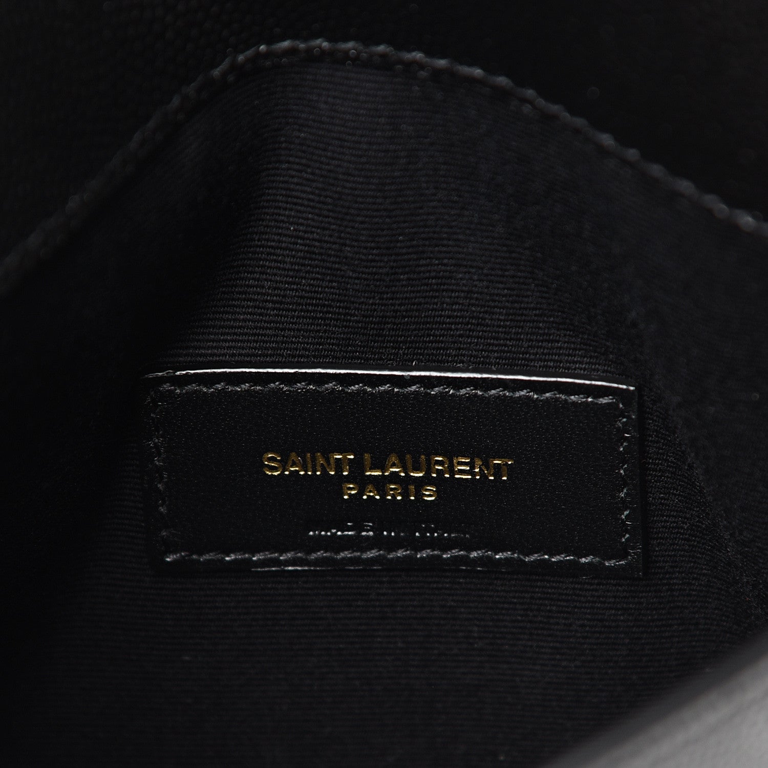 Saint Laurent Grain De Poudre Uptown Baby Pouch Black 5 of 7